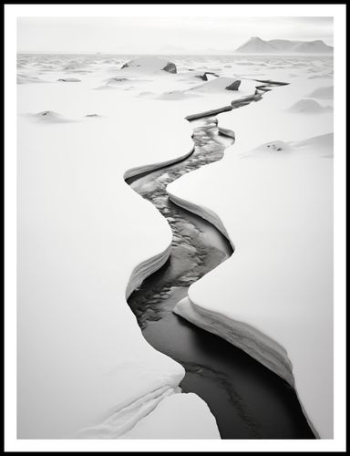 Plakat 75x100cm Szczeliny Mrozu na Arena.pl