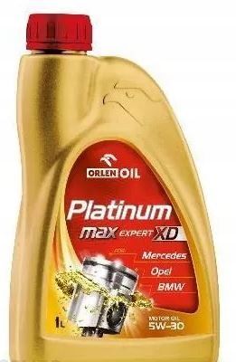 OLEJ PLATINUM MAX EXPERT XD 5W30 1L /MERCEDES/OPEL/BMW/ SM/CF C3 DEXOS 2 MB na Arena.pl