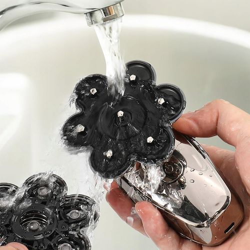 GOLARKA MĘSKA 7 Głowic TRYMER 7D DO GŁOWY BRODY NOSA Tytanowe Ostrza na Arena.pl