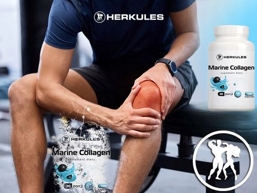 HERKULES Marine Collagen 120caps KOLAGEN RYBI KWAS HIALURONOWY WITAMINA C na Arena.pl