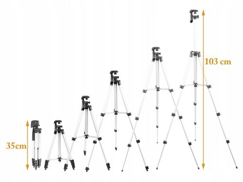 STATYW 4W1 PILOT TRIPOD UCHWYT NA TELEFON 103CM ETUI na Arena.pl