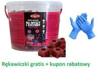 Trutka na szczury,myszy, karczowniki kostka 1 kg+ KUPON RABATOWY