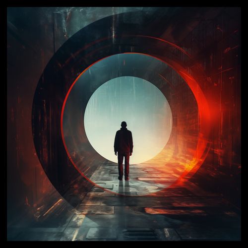 Plakat 50x50cm Portal do Świata na Arena.pl