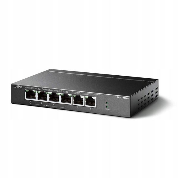 Switch TP-Link TL-SF1006P 6x10/100 4xPoE zdjęcie 8