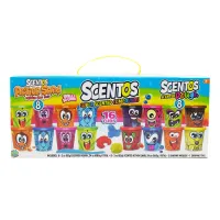 Zestaw Pachnąca ciastolina (8 sztuk) + piasek kinetyczny (8 sztuk)