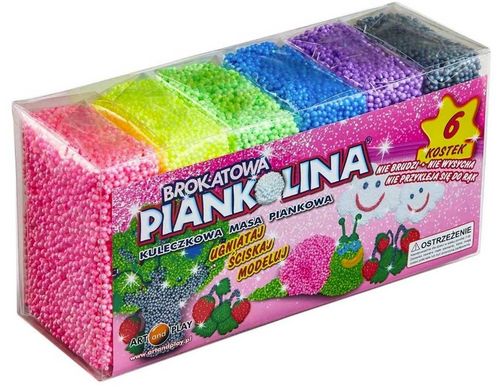 Piankolina 6 kolorow brokatowa 31447 na Arena.pl