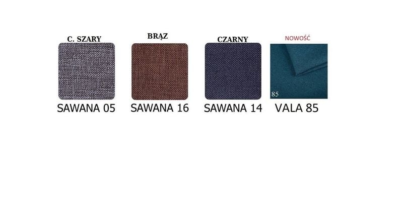 Brązowa wersalka AXEL, funkcja spania