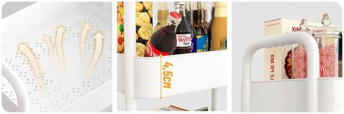 SZAFKA PÓŁKA KUCHENNA ŁAZIENKOWA REGAŁ MOBILNY ORGANIZER WÓZEK NA na Arena.pl