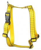 Szelki dla psa z regulacją w 4 miejscach - Matteo Guard 25mm żółta miara