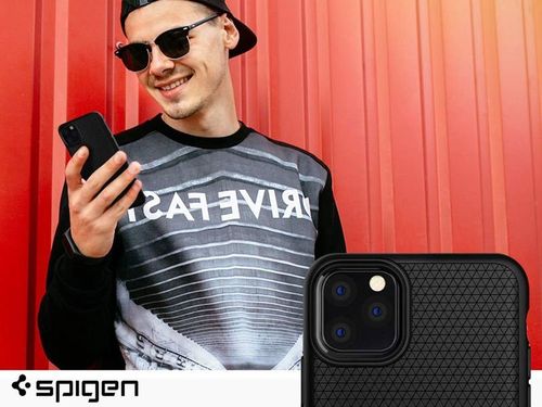 Etui Spigen Liquid Air do Apple iPhone 11 Pro Max Matte Black na Arena.pl
