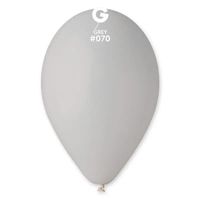 Balony pastelowe szary #070, 26 cm 100 szt.