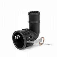 Złącze Camlock TYP C Gniazdo do węża 38mm kolanko