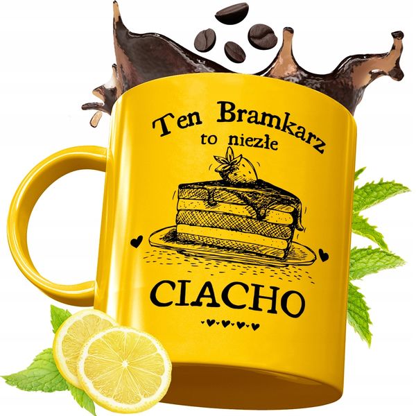 Złoty Kubek Premium Dla Bramkarza Prezent Z Nadrukiem Ze Zdjęciem zdjęcie 1