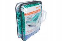 Siatka zabezpieczająca na przyczepkę 150x270 z gumą transportowa ochronna