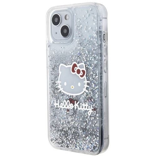Etui Hello Kitty do iPhone 15, iPhone 14, iPhone 13, Srebrny na Arena.pl