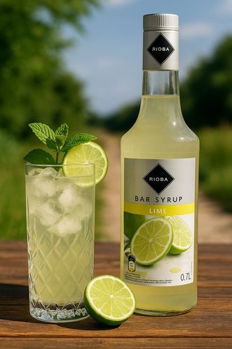 SYROP DO DRINKÓW, NAPOJÓW, KAWY I DESERÓW LIMONKA 700ML RIOBA na Arena.pl