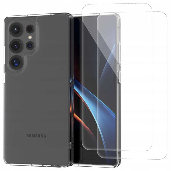 Spacecase Clear Hybrid Case Galaxy S25 Ultra zdjęcie 14