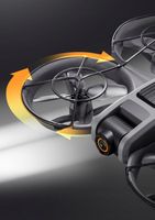 DRON KONTROLER Z LCD 2 kamery SILNIK BEZSZCZOTKOWY ZABAWKA 135G WIFI 3x AKU