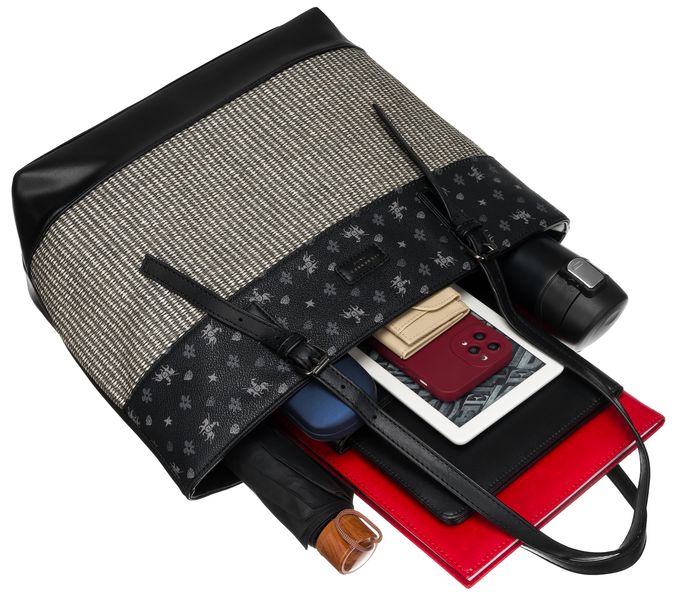 torba damska 6875-4 black zdjęcie 4