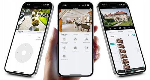 ZEWNĘTRZNA KAMERA OBROTOWA IP 8MPx UHD 2160p 4K WiFi CZARNA 4xZOOM na Arena.pl