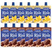 Lubella Di Riso przekąska vanilia-choco & ryż 100 g x 12 sztuk