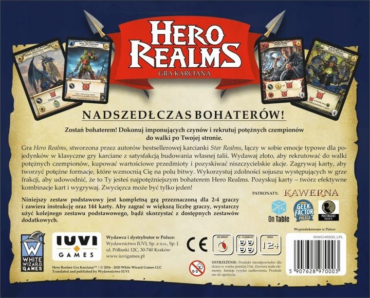 Hero Realms: Gra karciana. IUVI Games zdjęcie 16