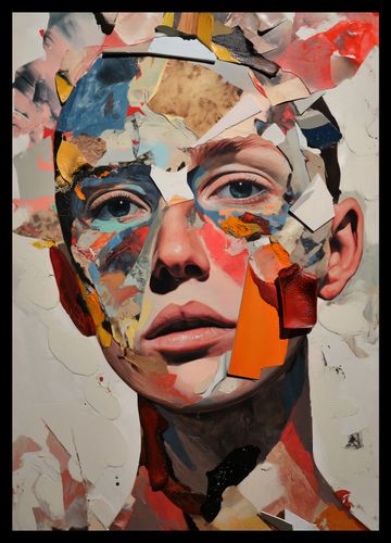 Plakat 29,7x42cm Podział Samego Siebie na Arena.pl