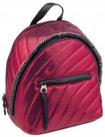 plecak damski metallic chain pikowany david jones