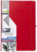 Soul Notes A4 Kratka Czerwony