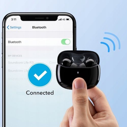 Słuchawki bezprzewodowe Soundcore R50i Bluetooth 5.3 Czarne na Arena.pl