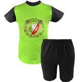 Krótka Piżama dziecięca Widzew Łódź - dla fana/fanki