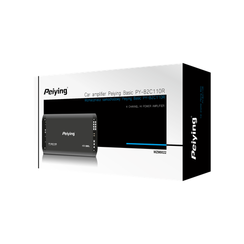 Wzmacniacz samochodowy Peiying Basic PY-B4C110R 4 kanały na Arena.pl