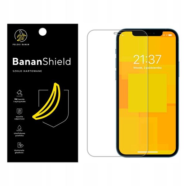 Szkło hartowane 9H BananShield do Apple iPhone 12 / 12 Pro zdjęcie 2