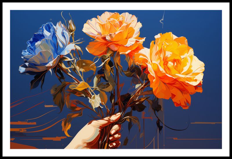 Plakat 86,4x56,8cm Żywy Uścisk zdjęcie 3