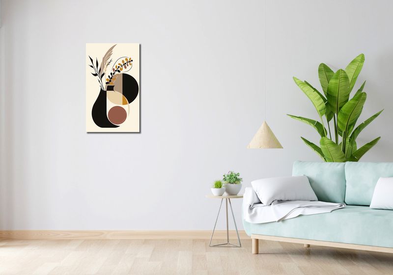 Obraz 40x70cm Barwa w Ogrodzie zdjęcie 2