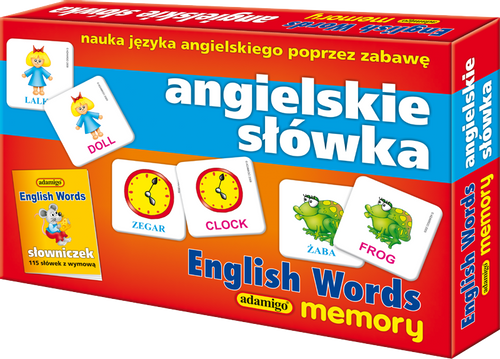 ADAMIGO 5628 ANGIELSKIE SLOWKA - memory na Arena.pl