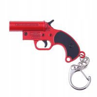 Breloczek PUBG Counter Strike Fortnite Pistolet Sygnałowy Alarmowy Skrzynia