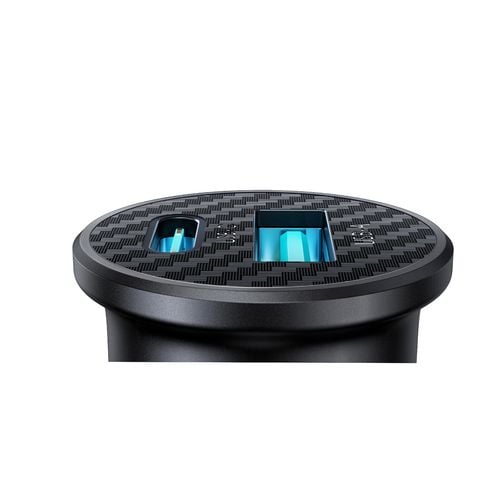 ładowarka samochodowa mini 15w usb-a usb-c - czarna na Arena.pl