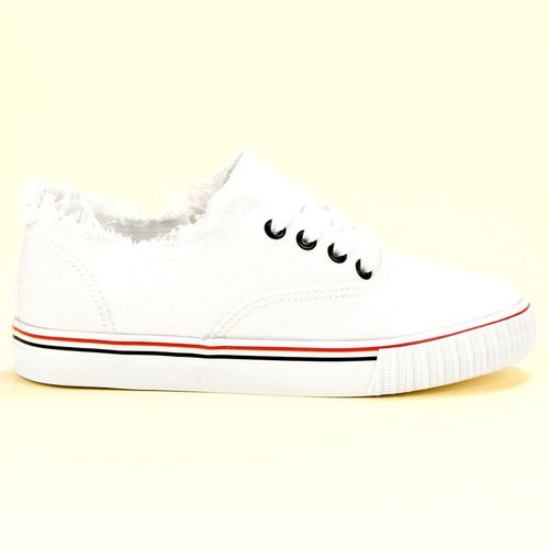 Białe Tekstylne Trampki r.36 na Arena.pl