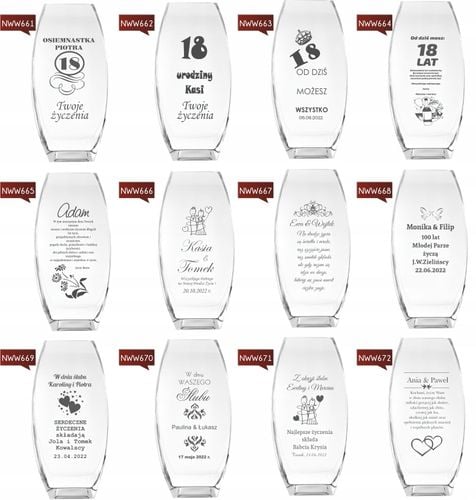 Wazon z grawer PREZENT dla Nauczyciela podziękowan na Arena.pl