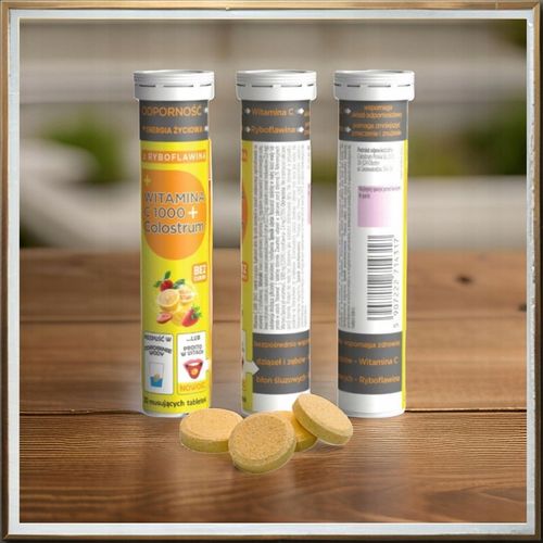 2x Colostrum dla Dzieci Junior PROBIOTYK oraz Witamina C z Colostrum 20 tab na Arena.pl