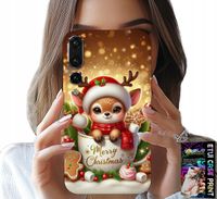 ETUI DO HUAWEI P20 PLUS - RENIFEREK SŁODKI RENIFER ŚWIĄTECZNE WZÓR