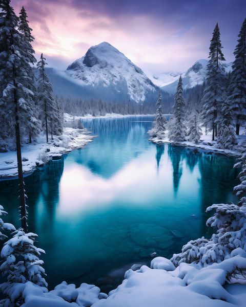 Plakat 40x50cm Górzyste Prześwity zdjęcie 1