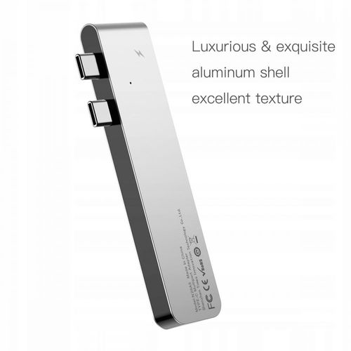 BASEUS B0G ADAPTER TYPE-C TO MULTI PORT 5IN1 SPACE GRAY na Arena.pl