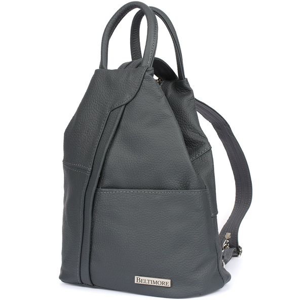 Plecak Damski Skórzany Trójkąt Pojemny Beltimore Q60 zdjęcie 1