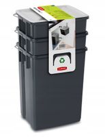 Kosz Do Segregacji Śmieci Curver 3x Pojemniki 26L