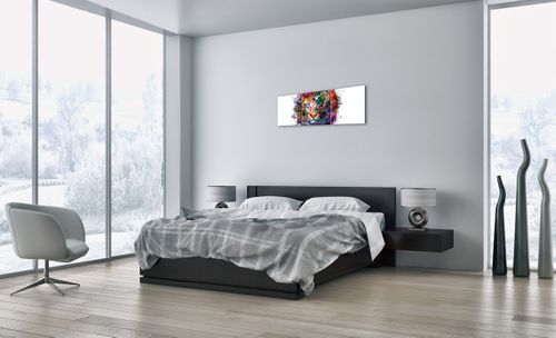 Obraz Na Płótnie - Tygrys Rysunek - 90X30 Cm - Ca90X30-2830 na Arena.pl