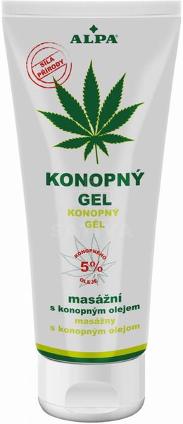 ALPA Żel konopny do masażu  - 100ml zdjęcie 1
