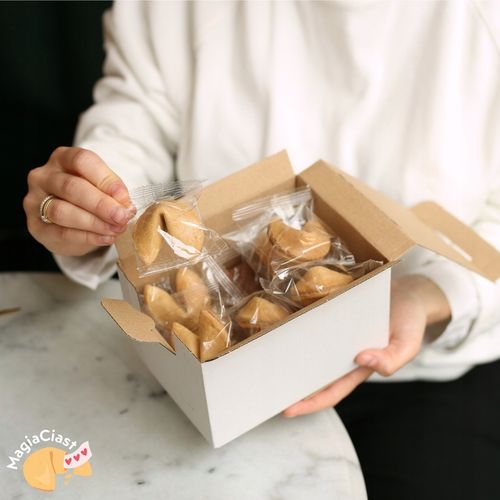 Ciasteczka z Wróżbą Dziękuję Chińskie Ciastko Szczęścia dla Gości 50 szt na Arena.pl