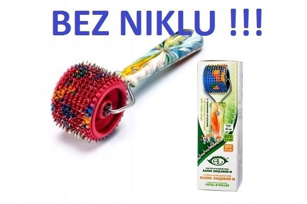 LYAPKO - Wałek do twarzy 3,5 - Wałek do masażu ORYGINALNY - BEZ NIKLU !!! zdjęcie 4